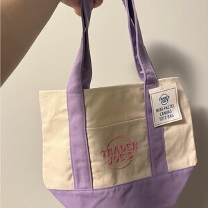 Mini Pastel Trader Joe’s Tote